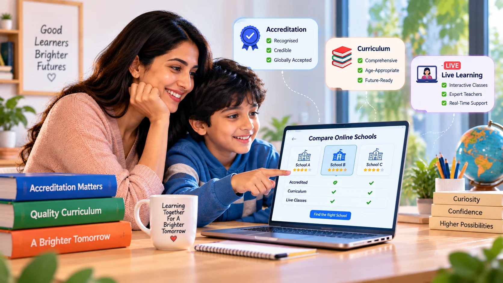 How to choose an accredited online K-12 school