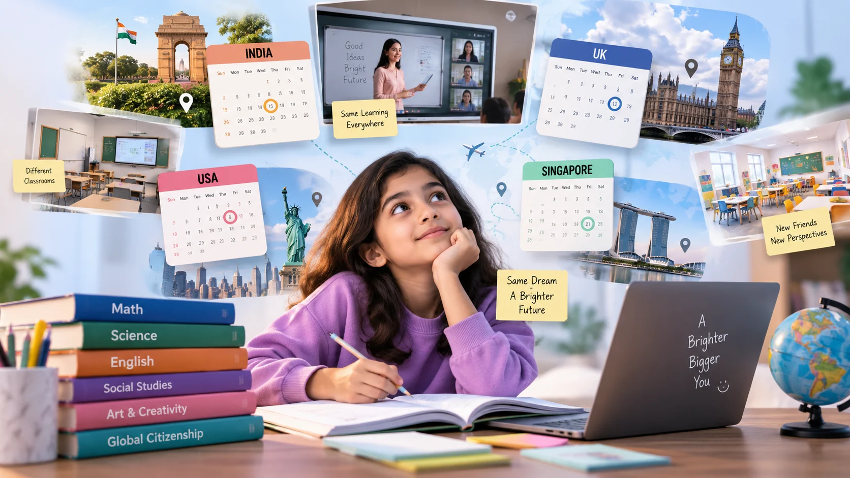 Online school for kids living abroad with academic continuity