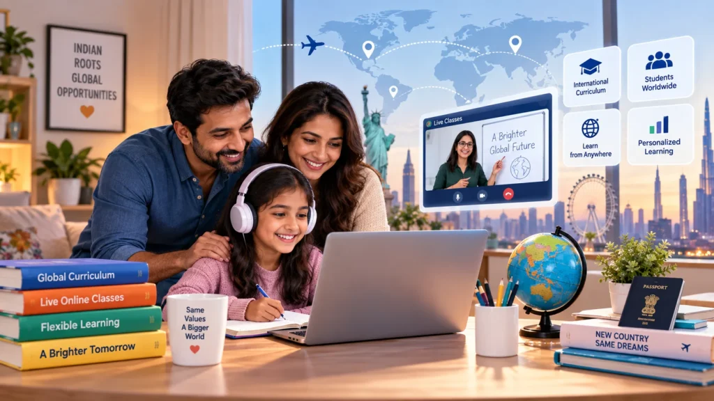 Online international school for Indian students and expat families

