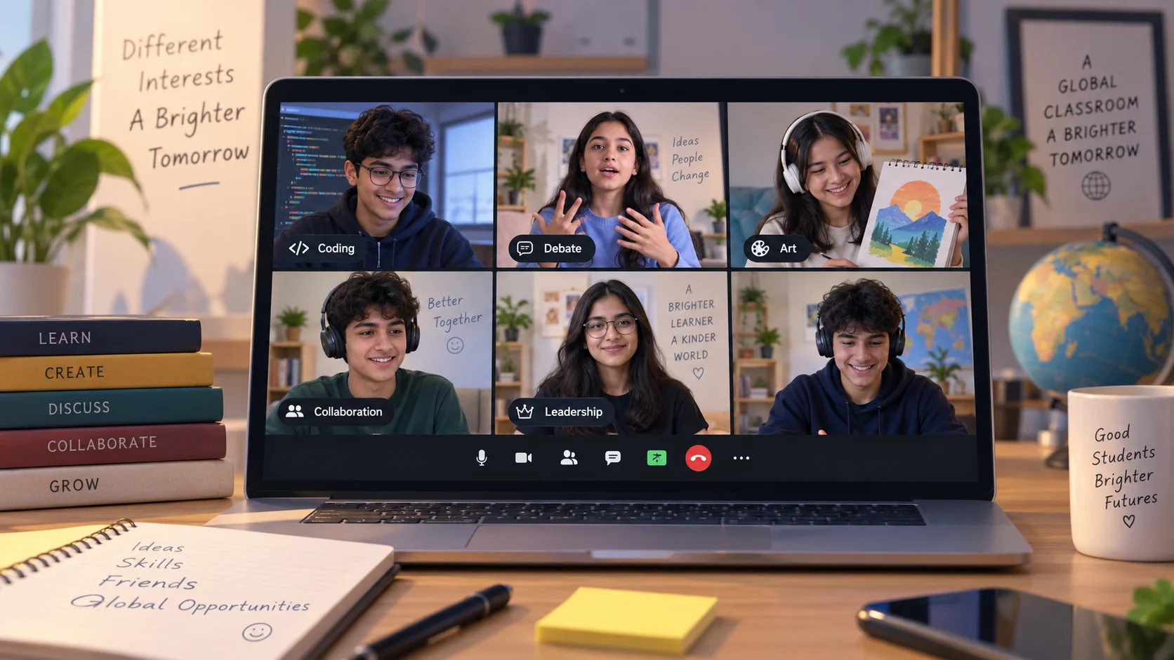 Online school activities supporting student socialisation