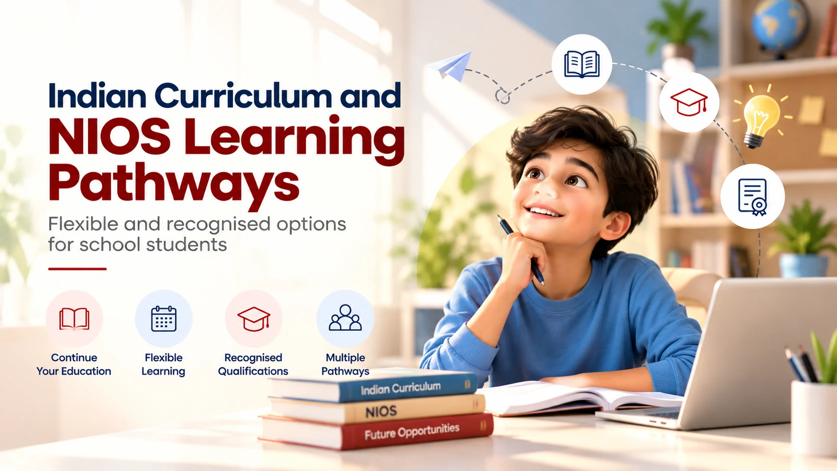 Indian curriculum and NIOS learning pathways for school students