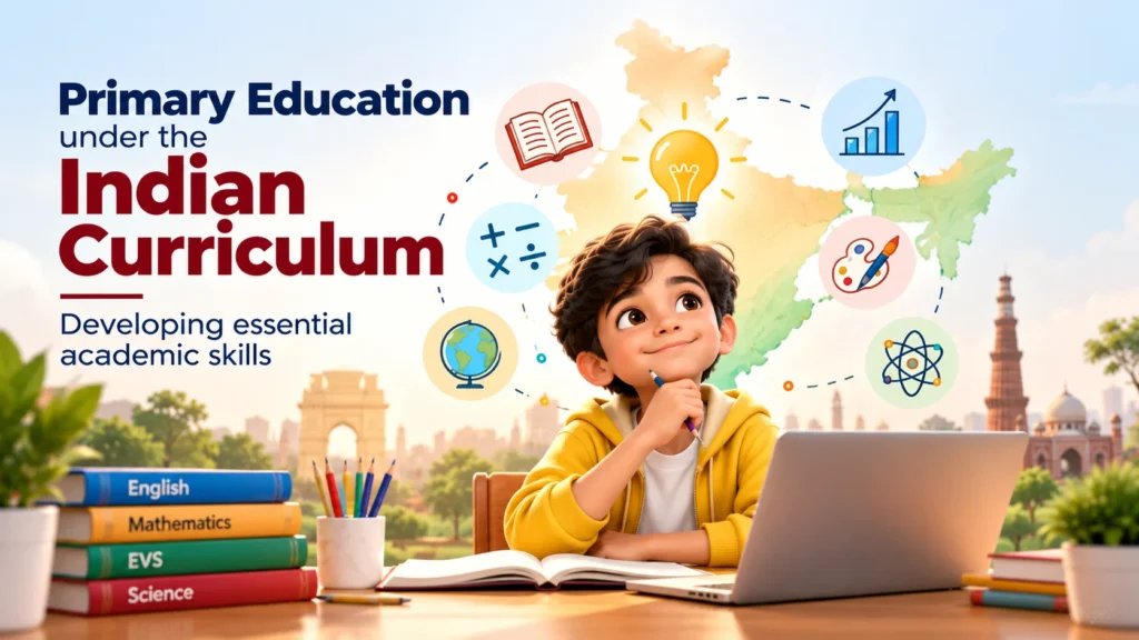 Primary education under the Indian curriculum developing essential academic skills
