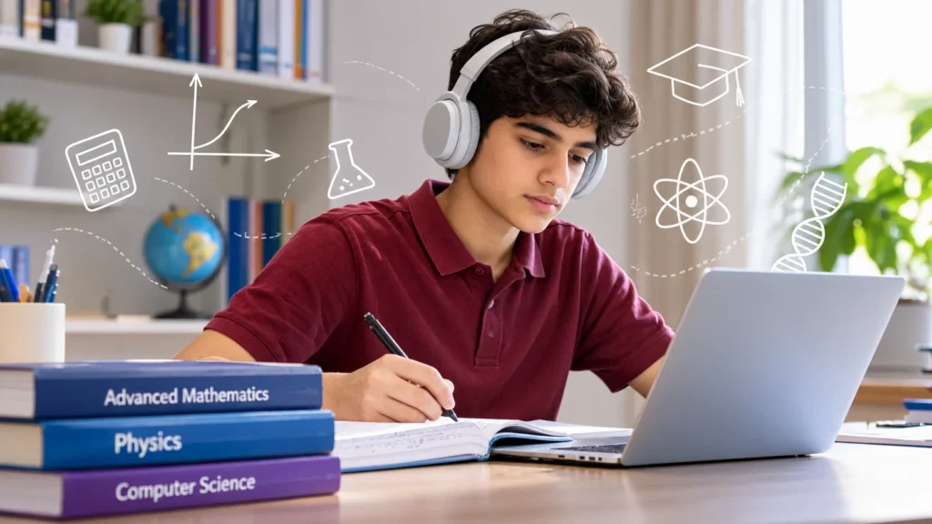 Cambridge AS and A Level students developing advanced subject knowledge 